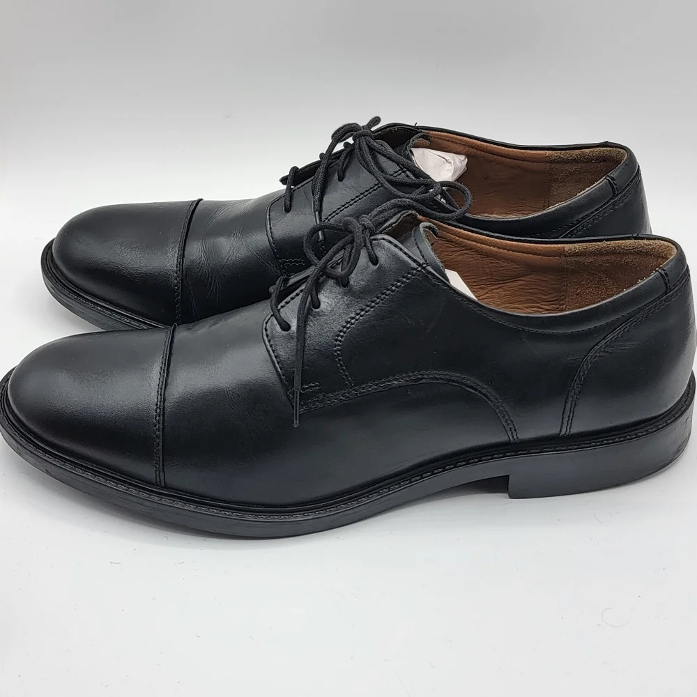 Johnston‎ and Murphy Mason Cap Toe Lace-Up Loafers Size 12M. #1319